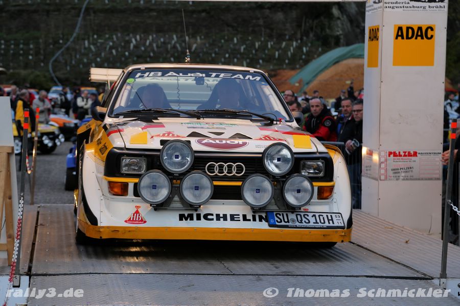 Rallye Bilder der Startrampe