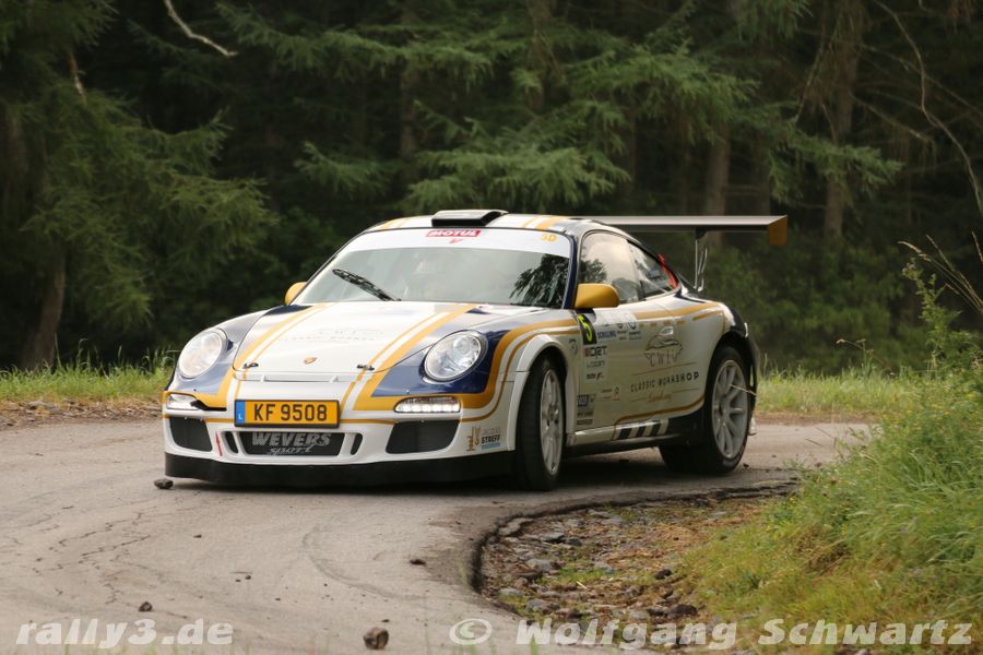 Rallye Bilder der WP 1