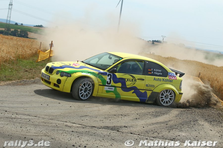 Rallye Bilder der WP 1