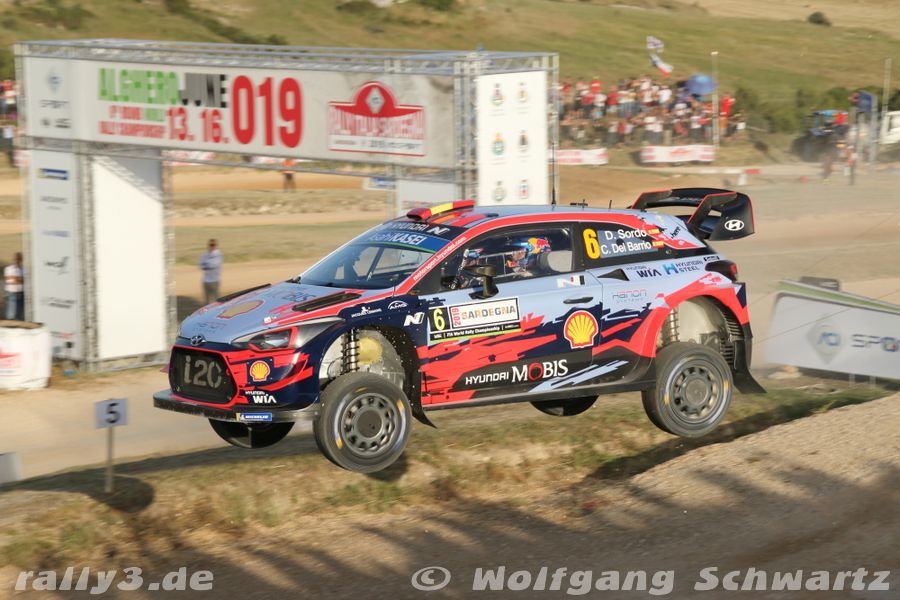 Rallye Bilder der WP 1