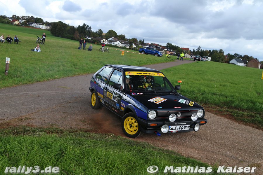 Rallye Bilder der WP1 Retro