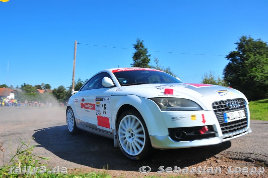 Rallye Bilder der WP 1