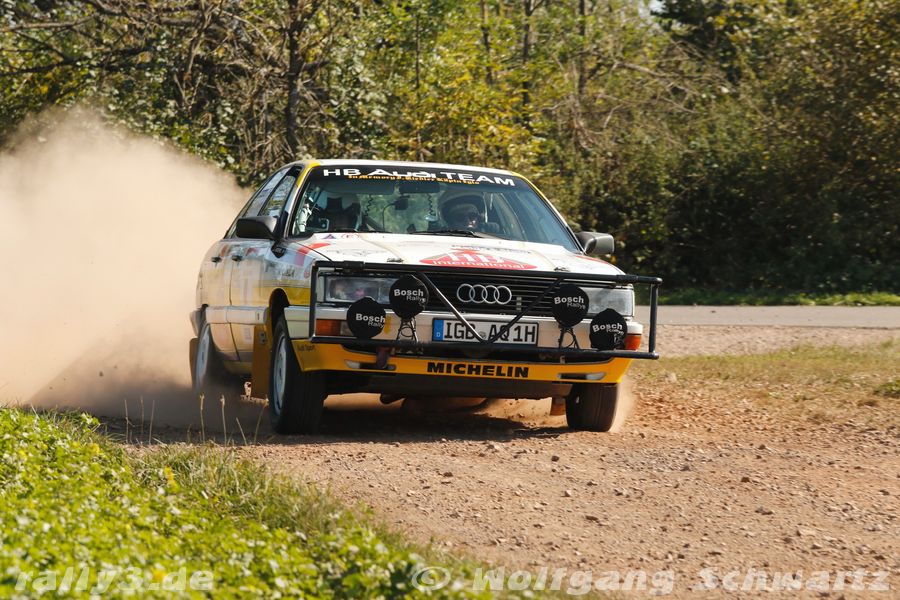 Rallye Bilder der WP 2 RRS