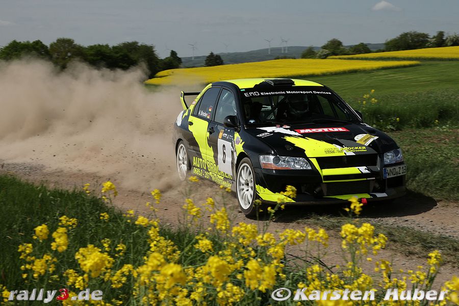 Rallye Bilder der WP 1