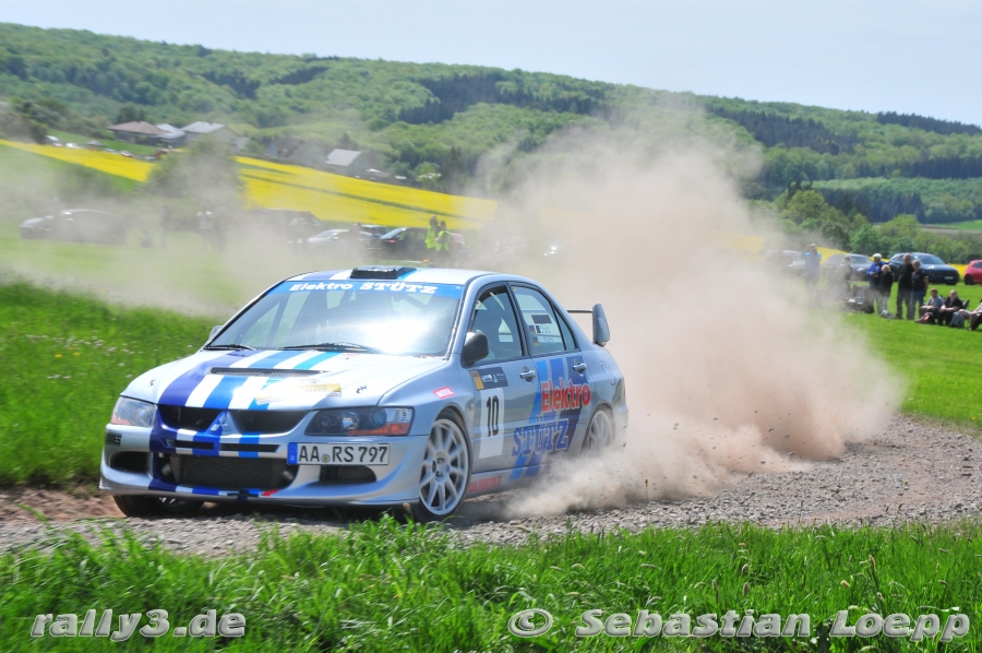 Rallye Bilder der WP 1