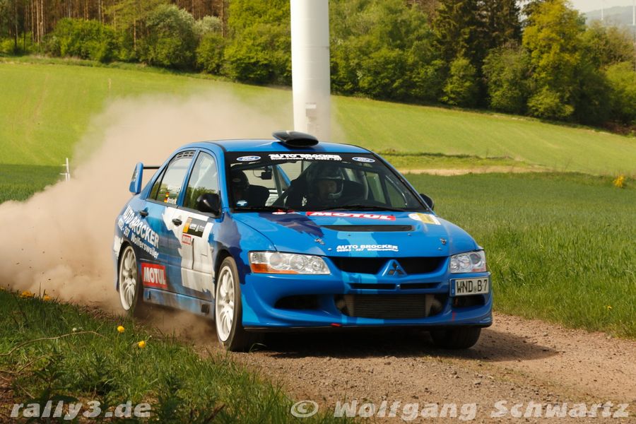 Rallye Bilder der WP 1