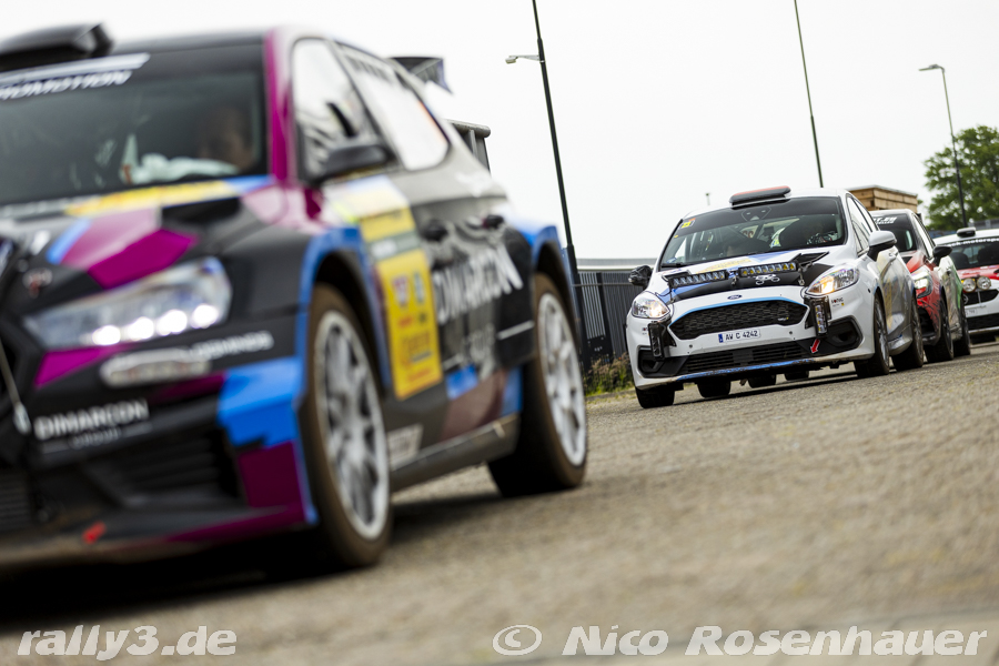 Rallye Bilder der Service