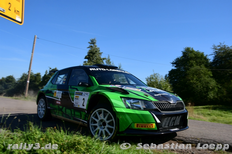 Rallye Bilder der WP1