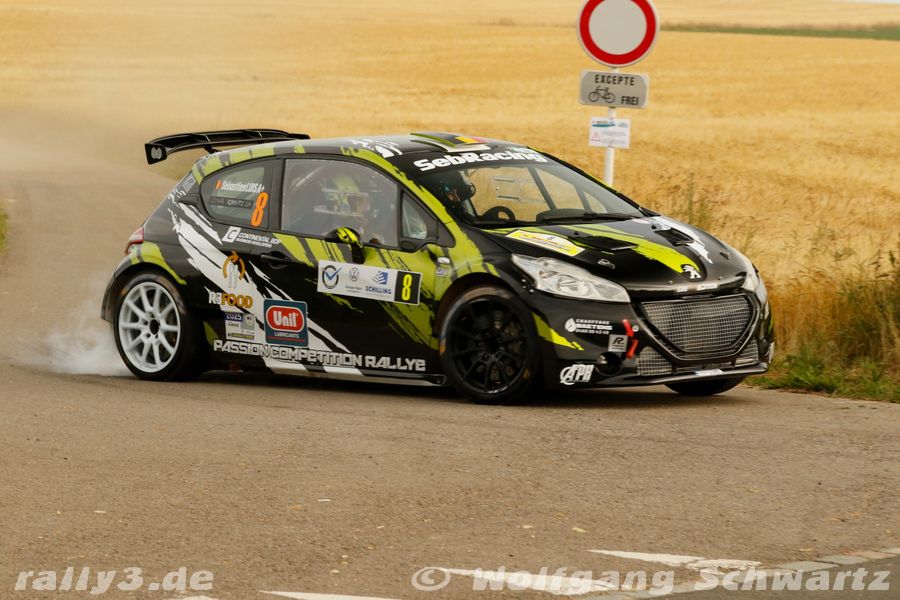 Rallye Bilder der WP 1