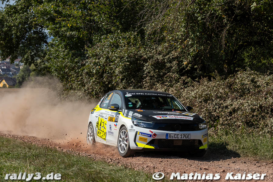 Rallye Bilder der WP 7 Opel