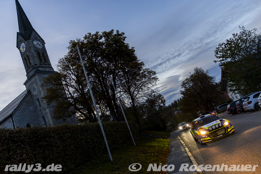 Rallye Bilder der Verbindungsetappe