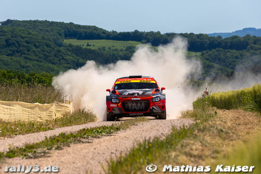 Rallye Bilder der WP 1