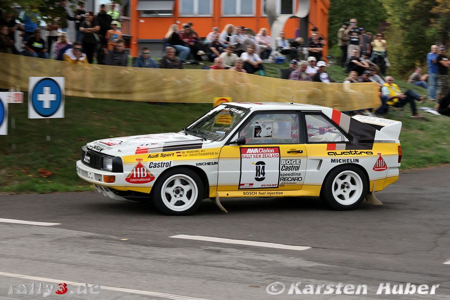 Rallye Bilder der WP 2 slowly sideways