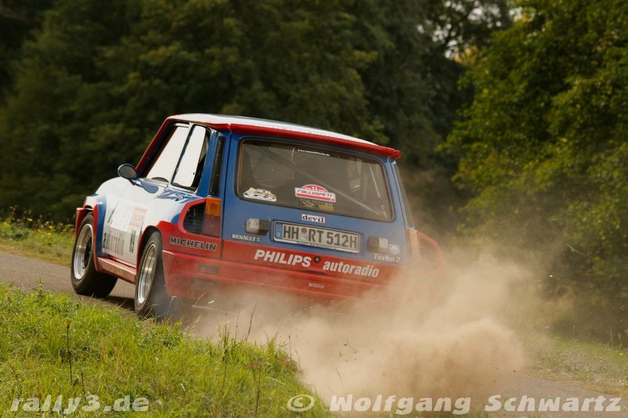 Rallye Bilder der WP1 slowly sideways