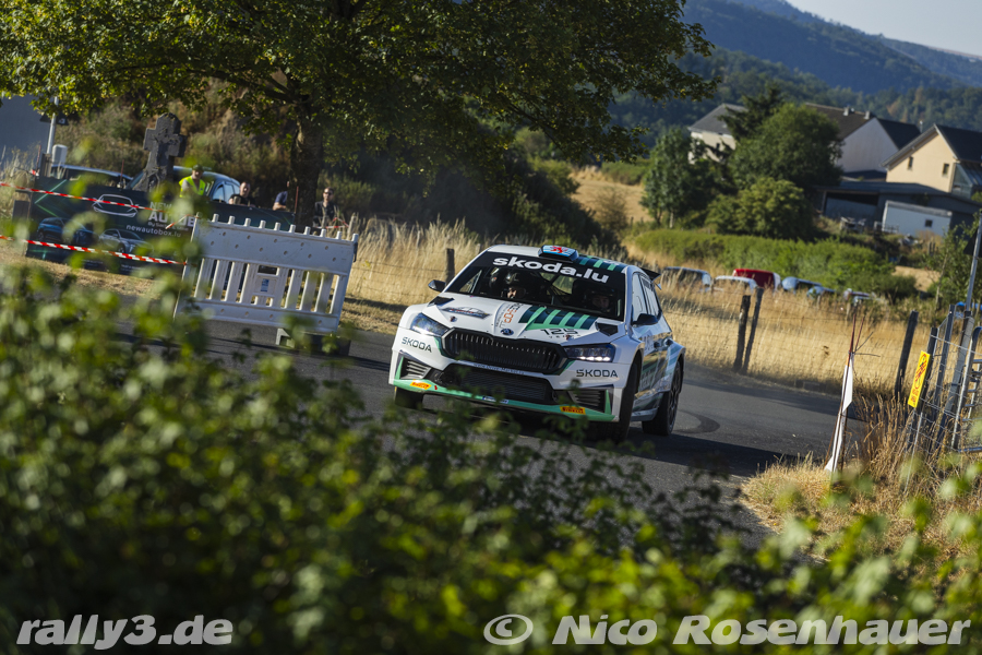 Rallye Bilder der WP1