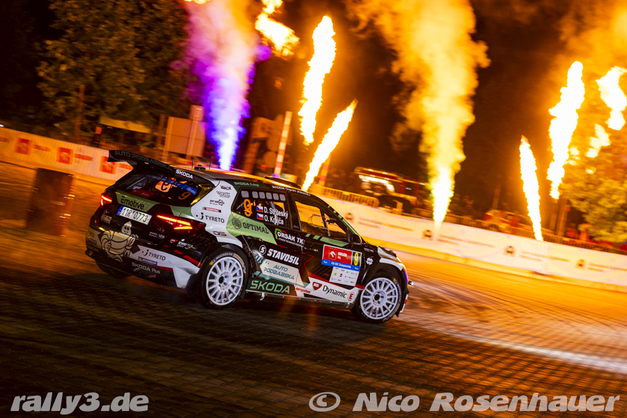 Rallye Bilder der WP1