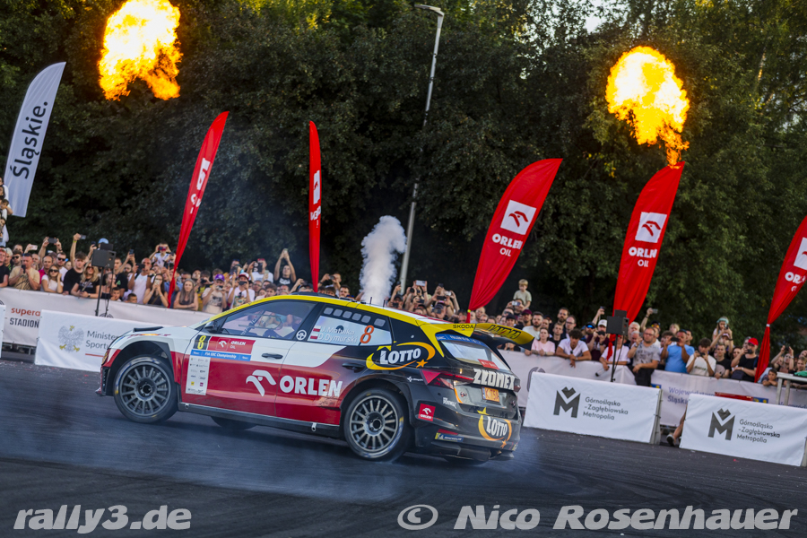 Rallye Bilder der WP8