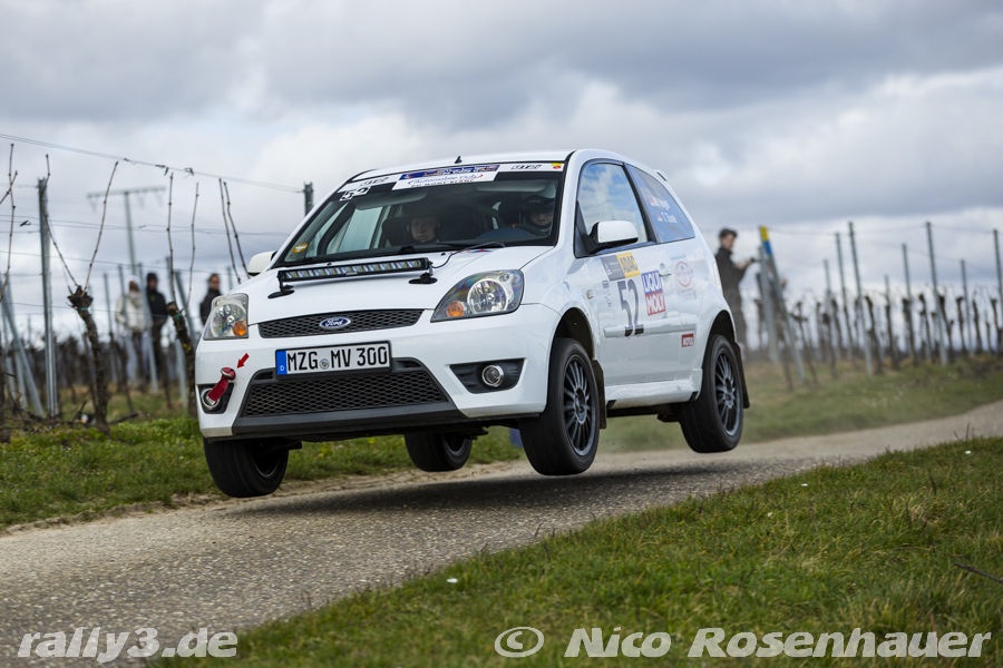 Rallye Bilder der WP1