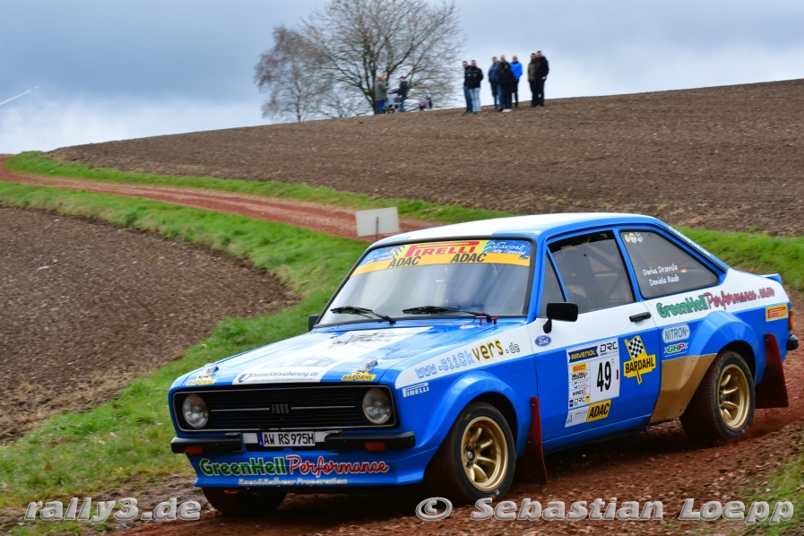 Rallye Bilder der WP 1