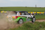 Škoda Nachwuchspilot Wallenwein bei der IRC-Rallye Barum